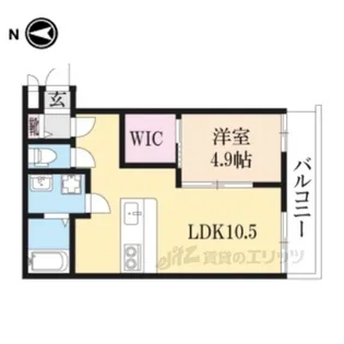 プライベートレジデンスHIRO【2階】の間取り