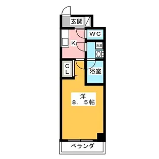 GRAN PASEO 神楽坂【1階】の間取り