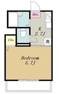 ラフィーネ2【2階】の間取り