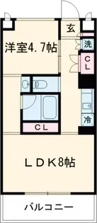 Kエリタージュ【3階】の間取り