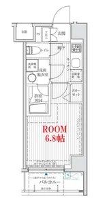 神奈川県横浜市南区睦町1【マンション】の間取り