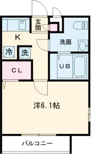 リブリ・永福【1階】の間取り