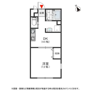 アネックスNANIWA【1階】の間取り