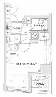 東京都文京区向丘2【マンション】の間取り