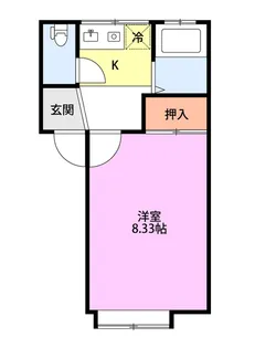 カルディア I【1階】の間取り