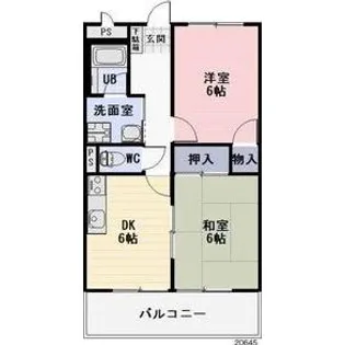 岐阜県多治見市平井町4【アパート】の間取り