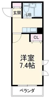 ローズマンションA69番館【3階】の間取り