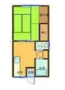 リバーメゾン【1階】の間取り