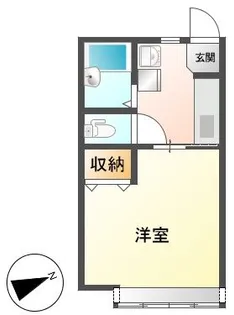 メゾンド・セラビ【2階】の間取り