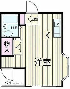 パークサイドビル【4階】の間取り