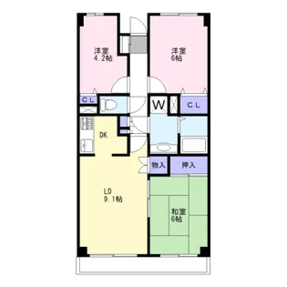 ROYAL RAISIN【5階】の間取り