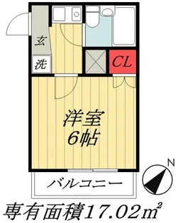 千葉県市川市新浜1【マンション】の間取り