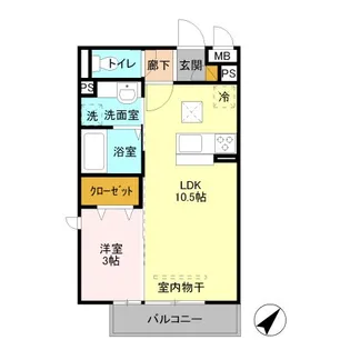 Azalea【2階】の間取り