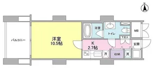 天王洲テラス【2階】の間取り