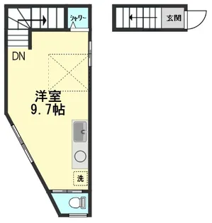 東京都葛飾区鎌倉1【アパート】の間取り