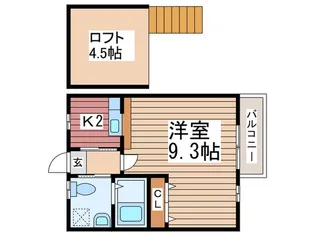サンハイムIII【1階】の間取り