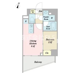 東京都北区滝野川7【マンション】の間取り