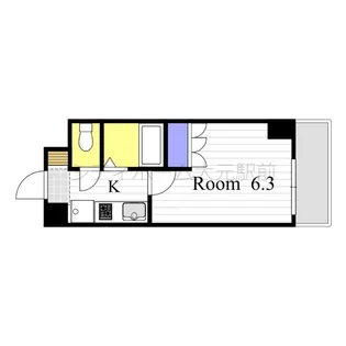 ジュネス鹿田【2階】の間取り
