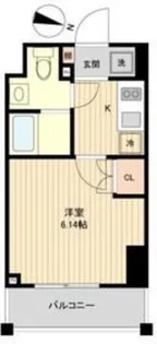 レノス新子安【10階】の間取り