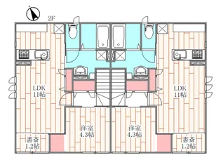 セレーノ【2階】の間取り