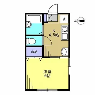 ルグラン南大沢【2階】の間取り