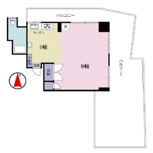 メロン武蔵野【2階】の間取り