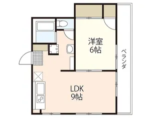 中瀬ビル【2階】の間取り