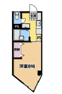 柏木ハイツ【1階】の間取り