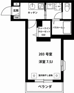 デルフィーノ【2階】の間取り