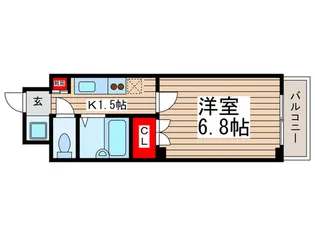 キャッスルコ-ト【2階】の間取り