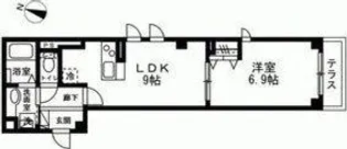 Skye Thira【3階】の間取り