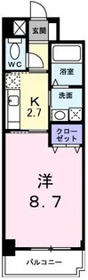 カレントスクエア【4階】の間取り