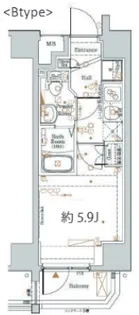 阪東橋KNOTS【9階】の間取り