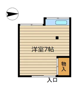 岩野方【2階】の間取り