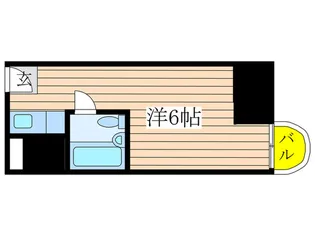 ホワイトシャト-熱田【5階】の間取り