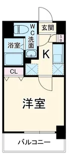 GENOVIA西川口II【5階】の間取り