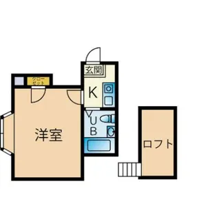 b’CASA日吉本町re-born【1階】の間取り