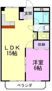 アネックス関口【3階】の間取り
