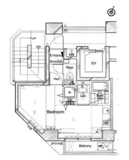 SIN City王子【7階】の間取り