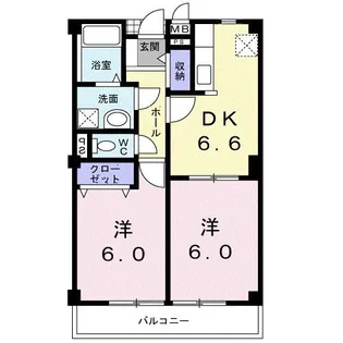 アクティブタウン【2階】の間取り