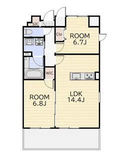 KATURA【9階】の間取り