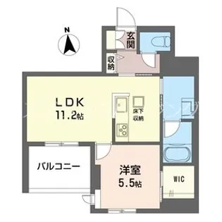 仮)南流山シャーメゾン【1階】の間取り