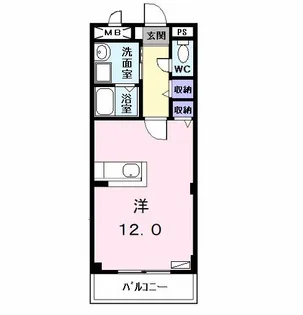 ストリーム並木【2階】の間取り