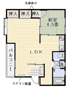 第一サクラビル【2階】の間取り