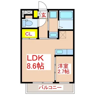 Forsia 5【5階】の間取り