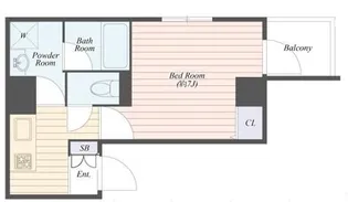B City両国(ビーシティ両国)【3階】の間取り