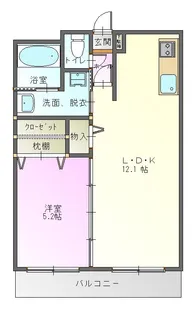 LALO I【2階】の間取り