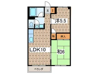 富士ビル【2階】の間取り