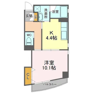ANGELO OTOWA【3階】の間取り