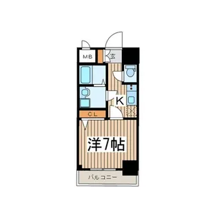 エスリード名古屋STATION WEST【8階】の間取り